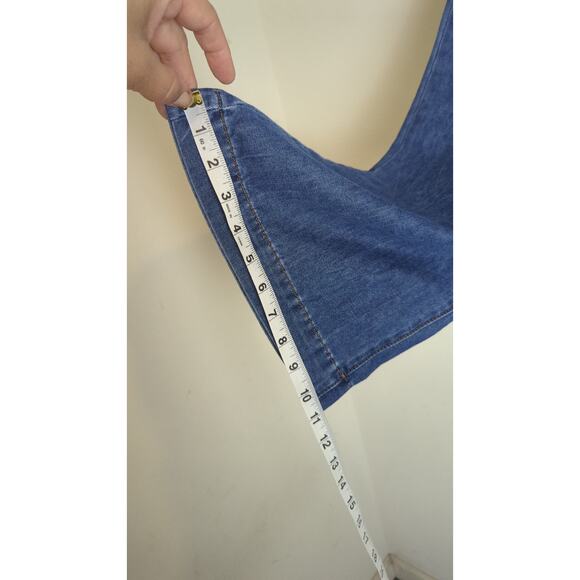 Vintage Inspired Wide Straight Leg Capri Jeans Women's Size 4 - Picture 8 of 9